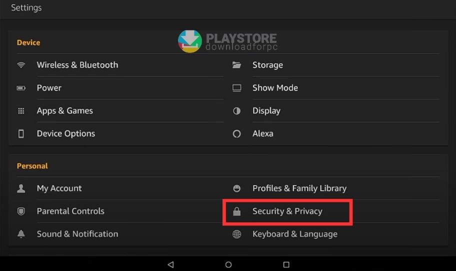 Settings-Donwload-Play-Store-On-Kindle-Fire