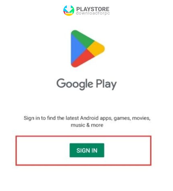 Sign-In-on-Play-Store